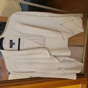 Mossimo Supply Co. Light Gray Speckled Blazer